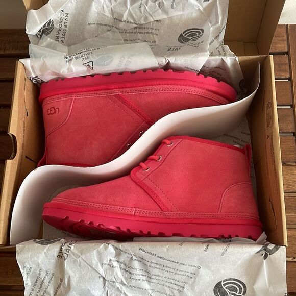 UGG Women's Neumel Boots Pink Glow USA Women Size 8//UK 6/EU 39 - Picture 11 of 12